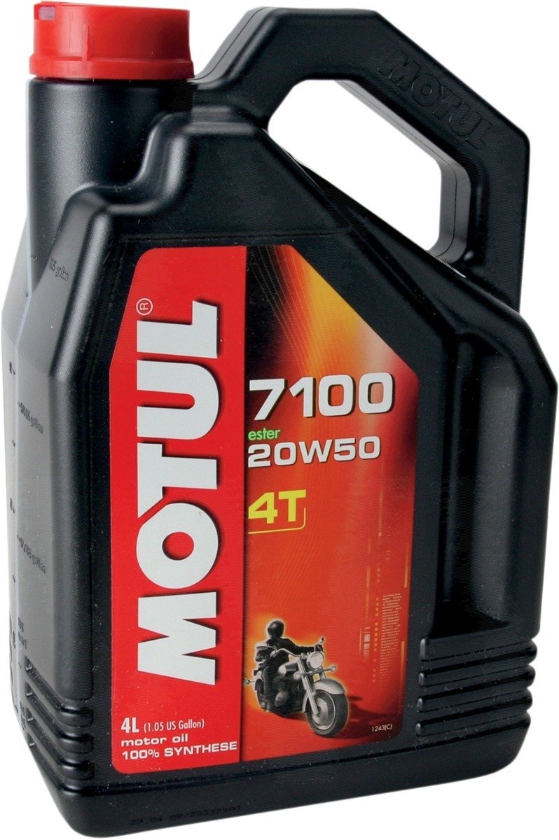 7100 SYNTHETIC ESTER MOTOR OIL - OIL 7100 20W50 4T SYN 1G - Click Image to Close