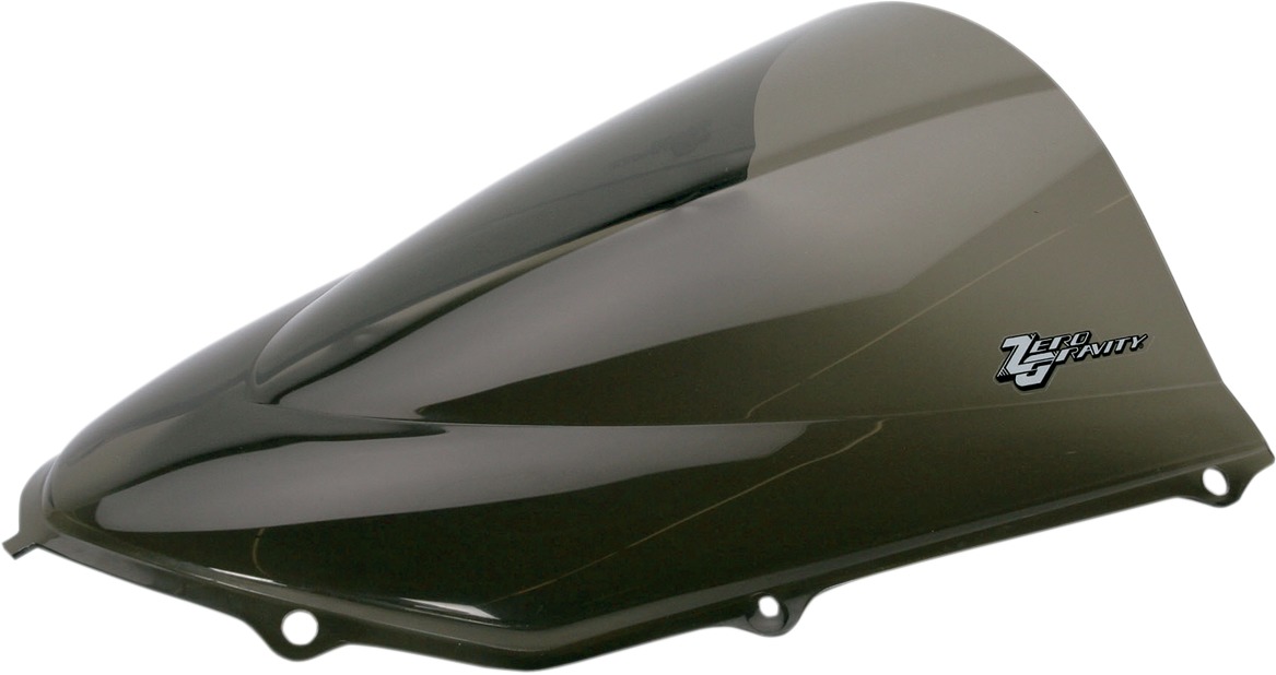 Light Smoke Double Bubble Windscreen - For 04-05 ZX10R & 05-06 Z750S - Click Image to Close