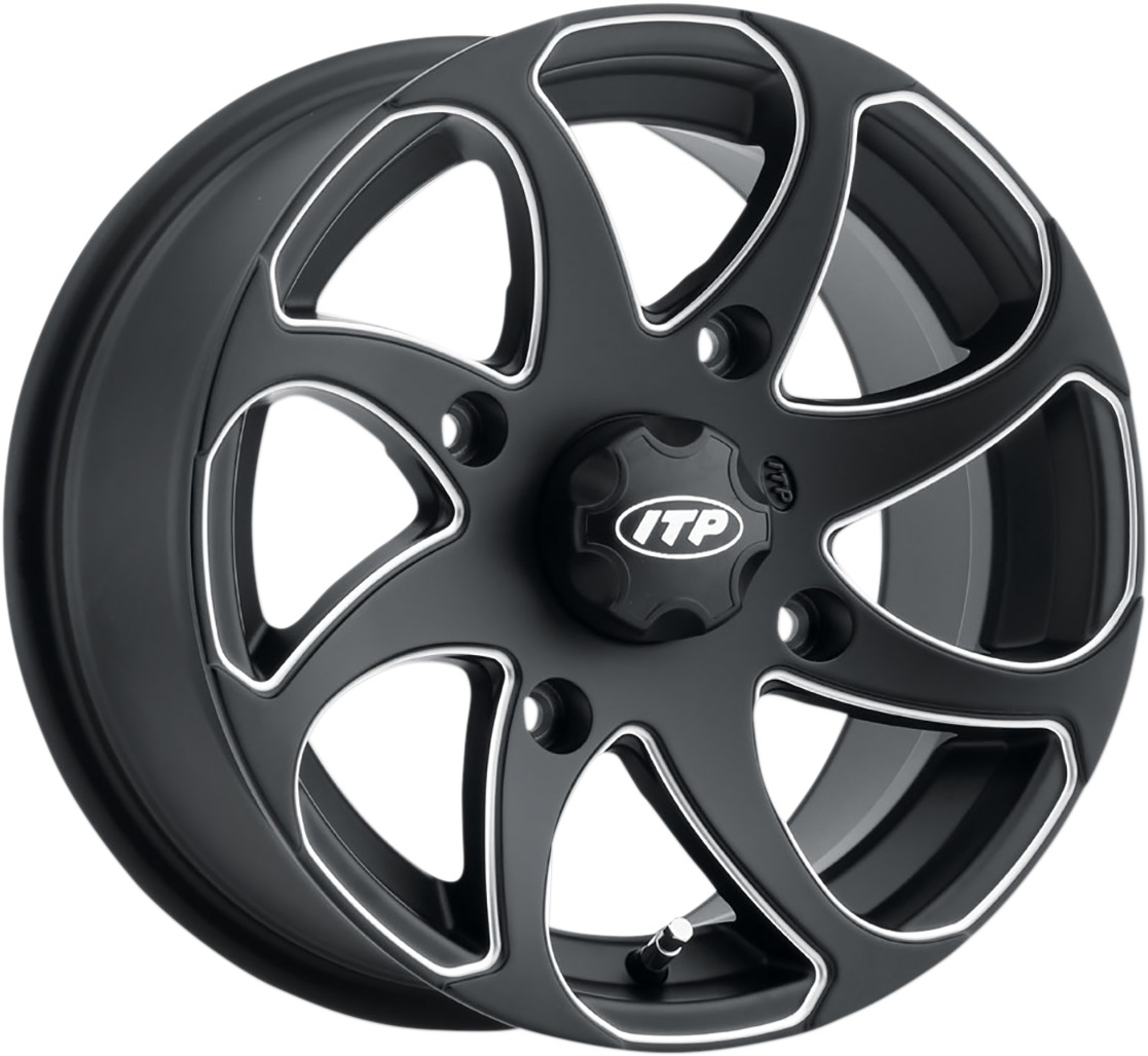 Twister Wheel Black Right 4/156 14X7 5+2 - Click Image to Close