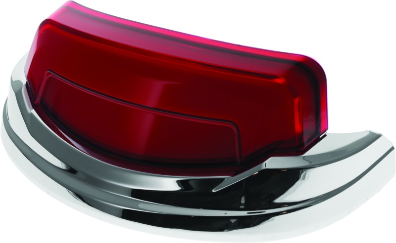 Tracer Rear Fender Tip Light Chrome Red Lens - Click Image to Close