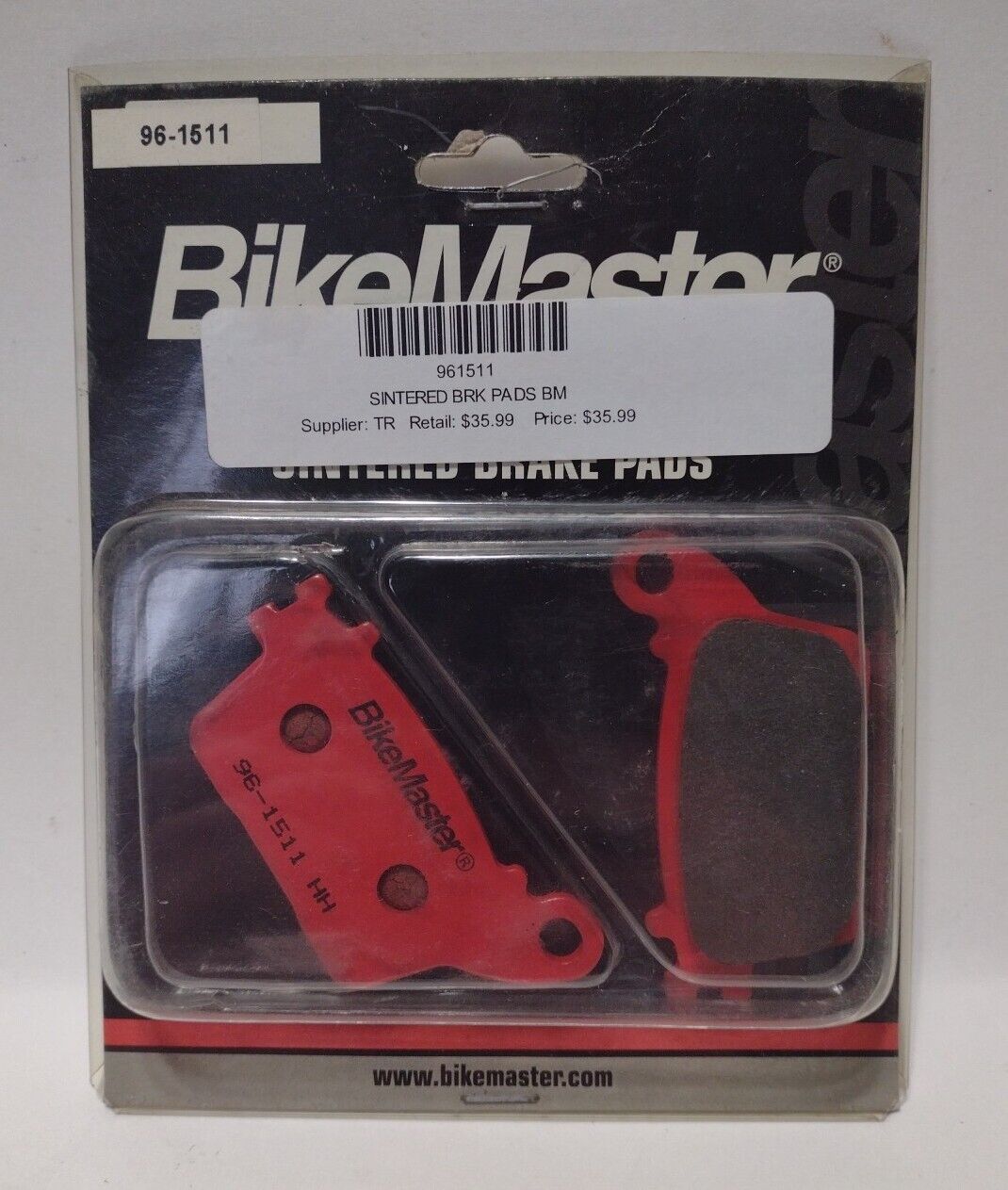 BikeMaster Honda Sintered Brake Pads - Click Image to Close