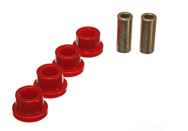 .875 ID x 1.782 OD (Bushing Dims) Red Universal Link - Flange Type Bushiings - Click Image to Close