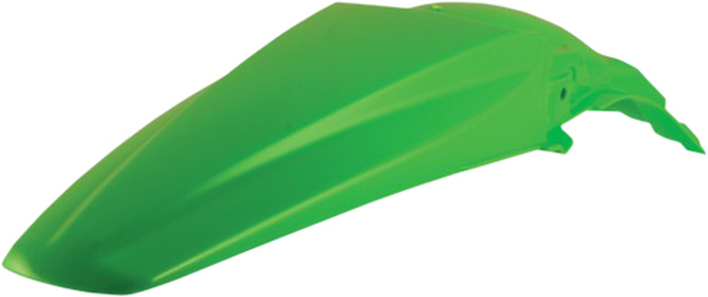 Rear Fender - Green - For 09-12 Kawasaki KX250F 09-11 KX450F - Click Image to Close