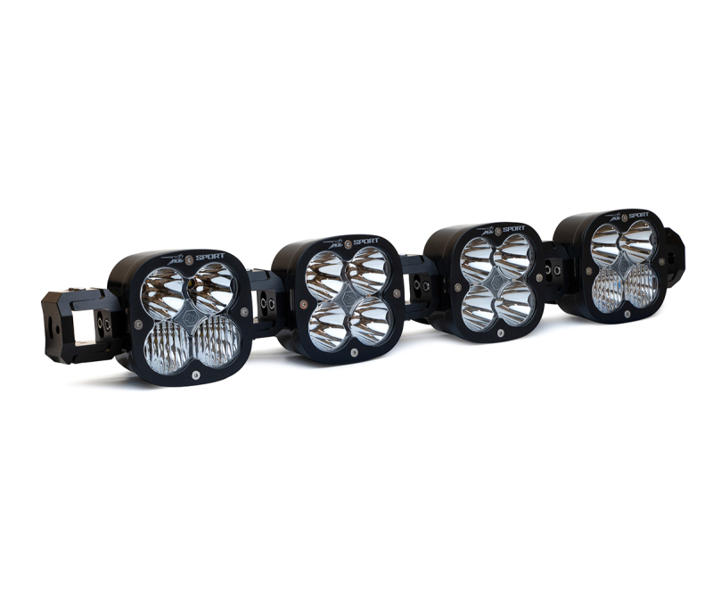 XL Linkable LED Light Bar - 4 XL Clear - Click Image to Close