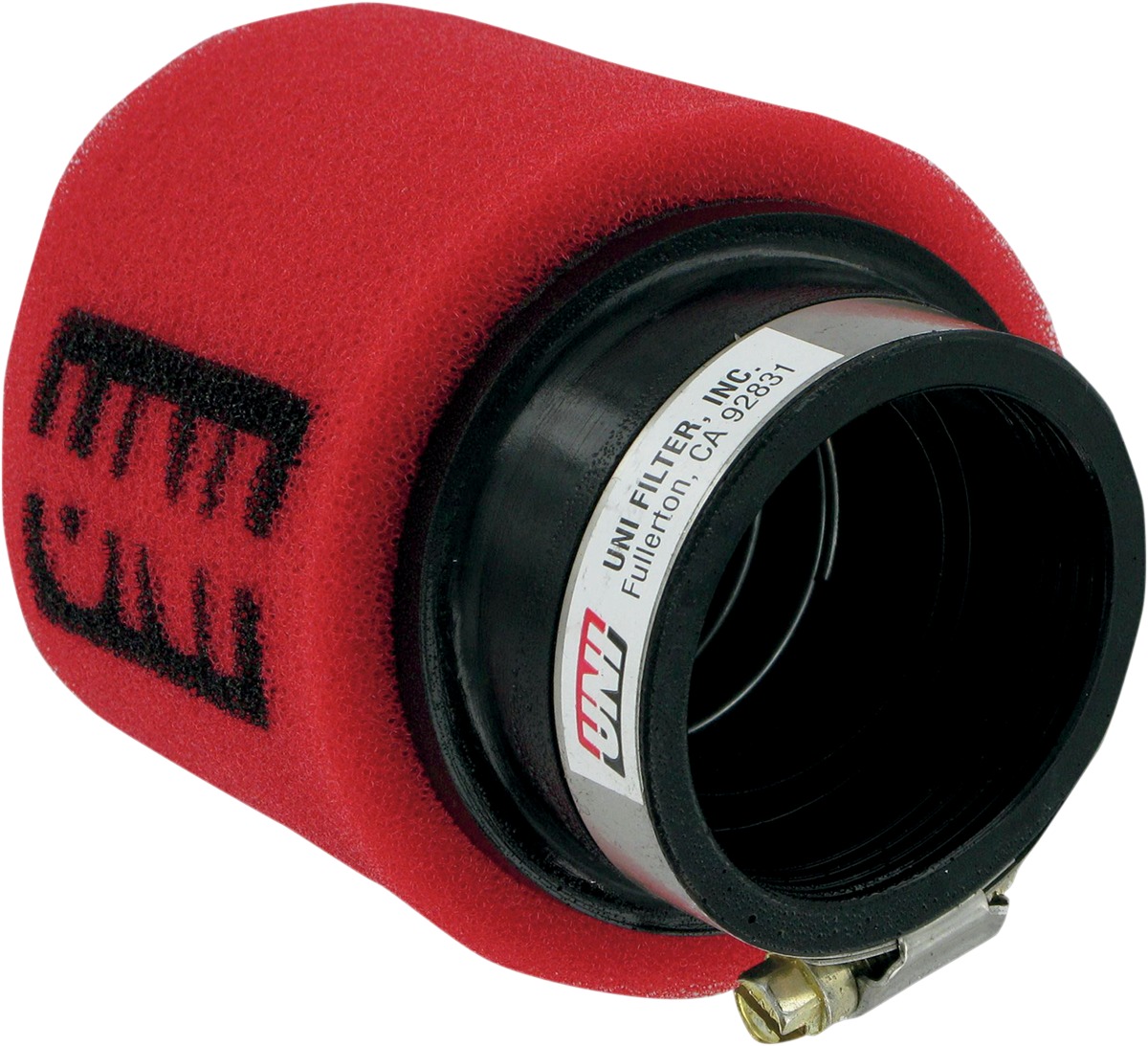 Angled Pod Style Air Filter ID = 2" OD = 3 1/2" Length = 4" - Click Image to Close