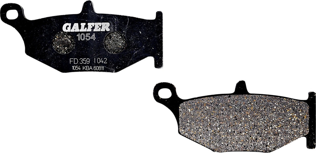 Semi-Metallic Compound Rear Brake Pads - Click Image to Close