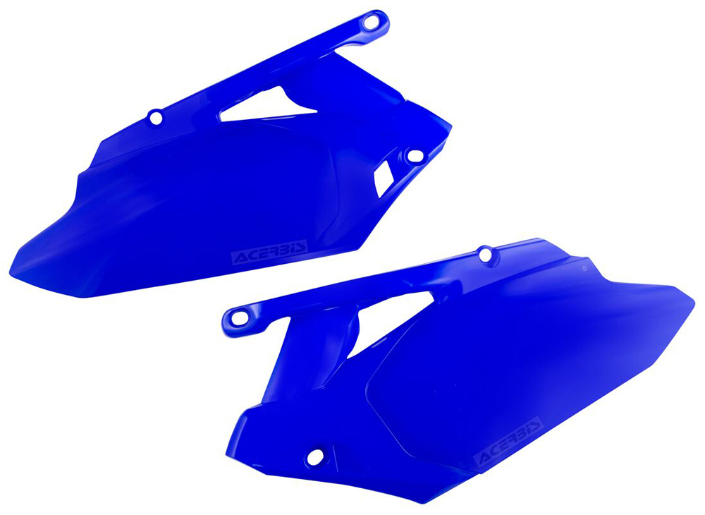 Side Panels - Blue - For 10-13 Yamaha YZ450F - Click Image to Close