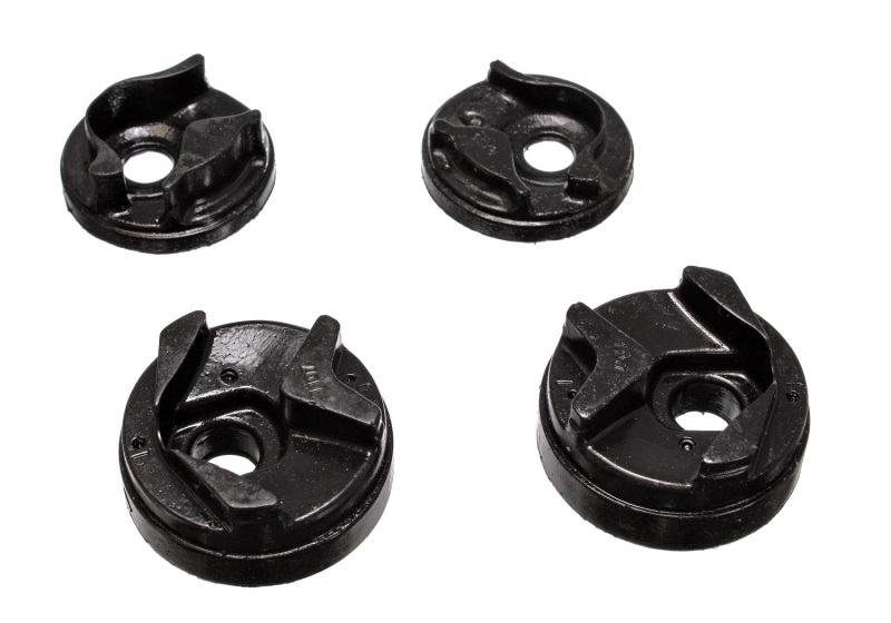 Black Motor Mount Insert Set (w/ Spec V 2.5L engine man - For 02-03 Nissan Sentra/200SX - Click Image to Close