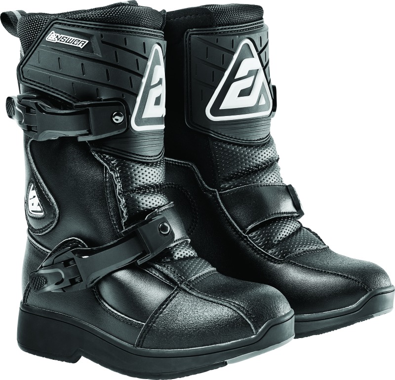 Answer Peewee Boot Black Youth - 13 - Click Image to Close