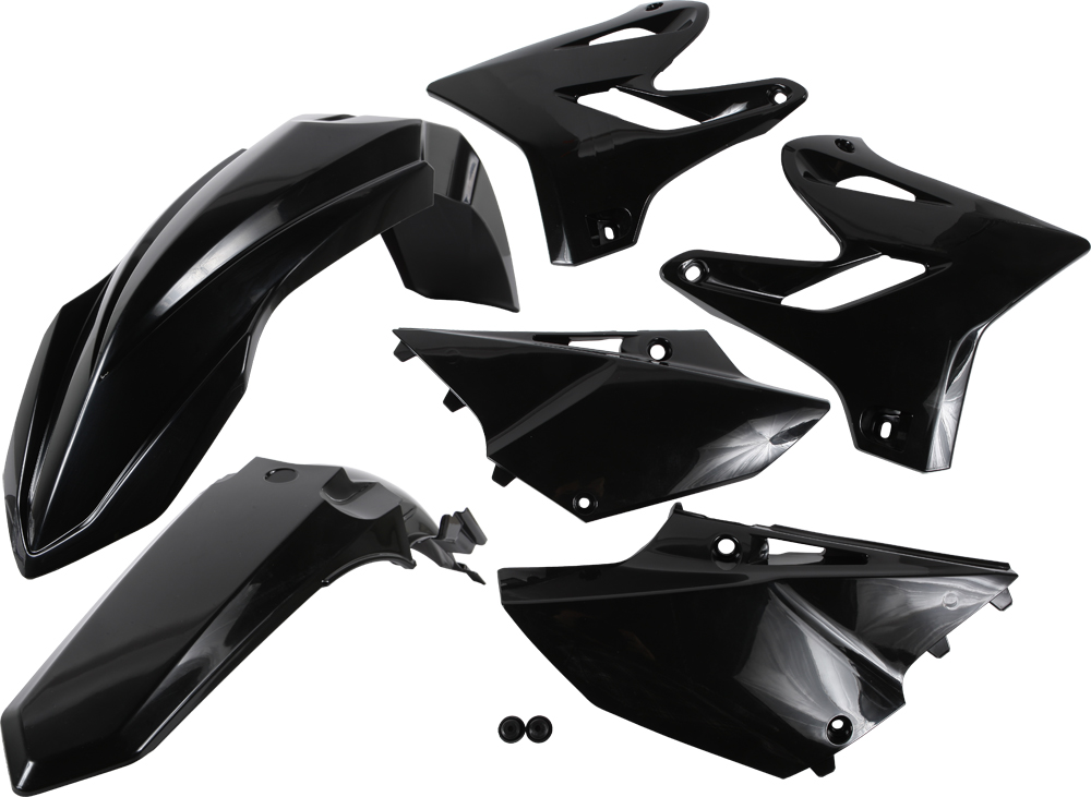 Black Plastic Kit - For 15-21 Yamaha YZ125 YZ250 - Click Image to Close