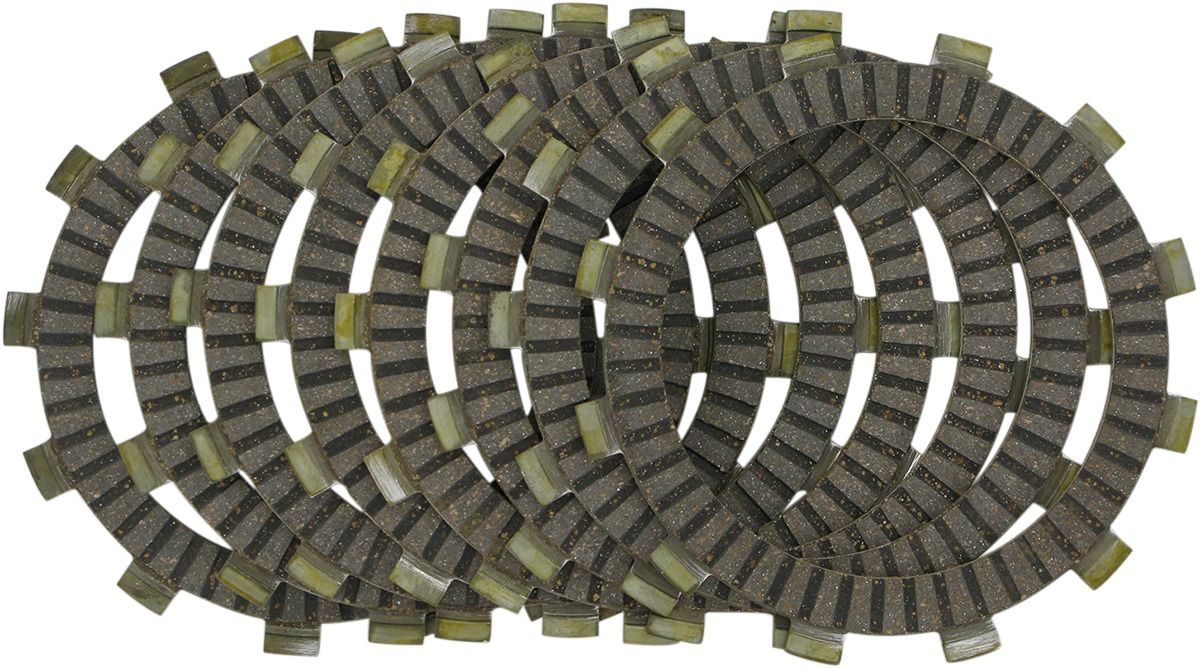 Clutch Friction Kit - Standard Cork Style - For 90-92 Kawasaki KX125 - Click Image to Close