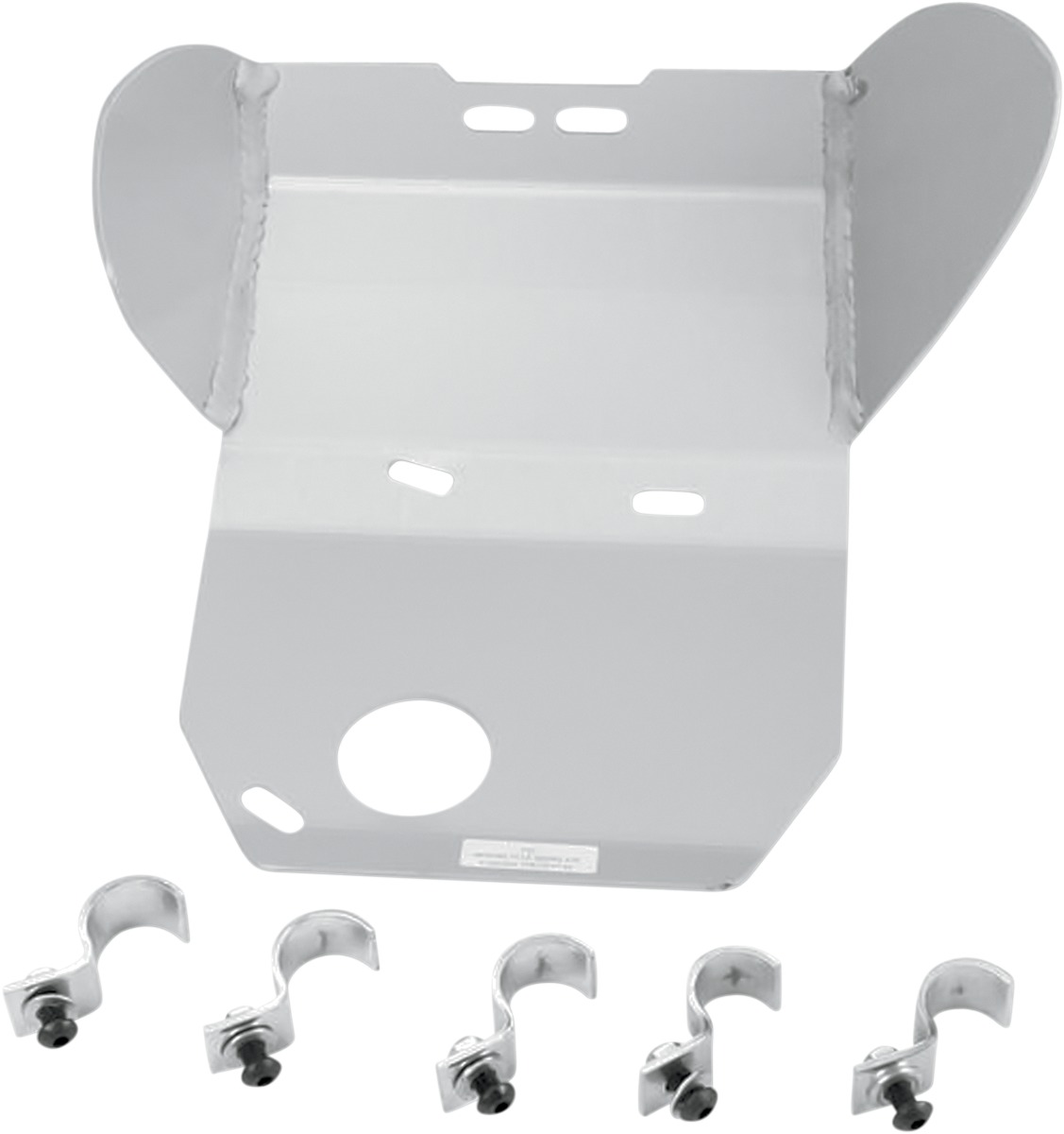 Aluminum Skid Plate - For 99-06 Yamaha TTR250 - Click Image to Close