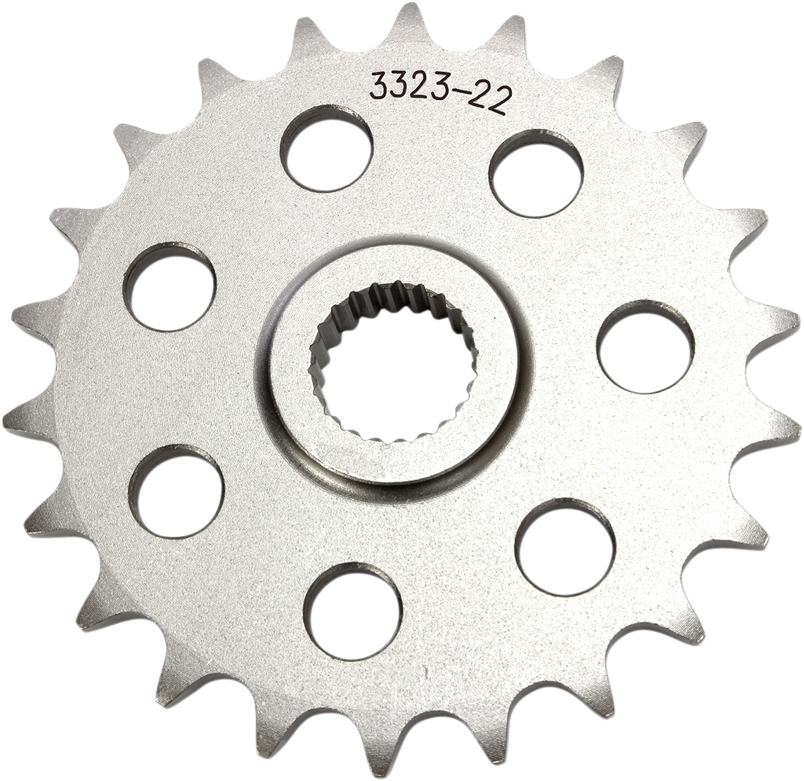 Front Steel Countershaft Sprocket - 22 Tooth - Click Image to Close