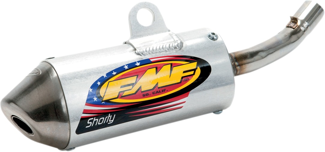 PowerCore 2 Shorty Slip On Exhaust Silencer - For 02-07 Honda CR125R - Click Image to Close