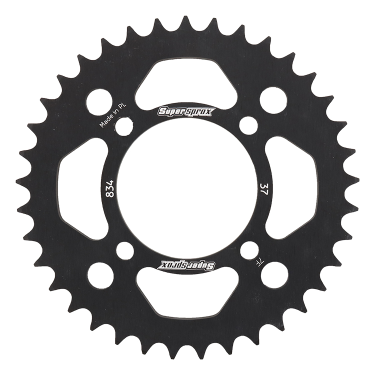 Aluminum Rear Sprocket 37T - Black - Click Image to Close