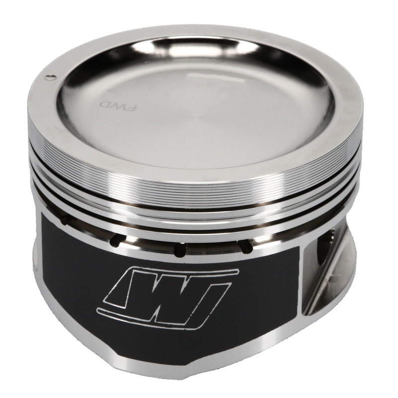 Dished 10.6:1 CR 89.5mm Piston Kit - For Nissan KA24 - Click Image to Close