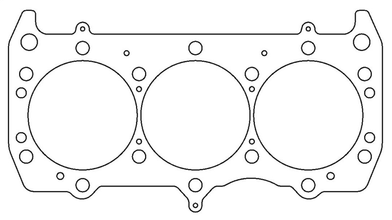 75-87 Buick V6 196/231/252 Stage I & II 3.86 in. Bore .060 in. MLS-5 Headgasket - Click Image to Close