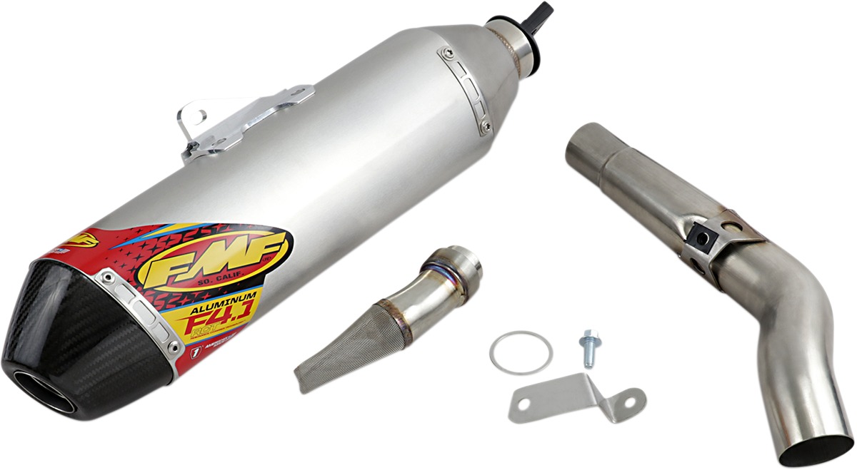 Factory 4.1 RCT Aluminum Slip On Exhaust - For 19-22 Kawasaki KX450 KX450X - Click Image to Close