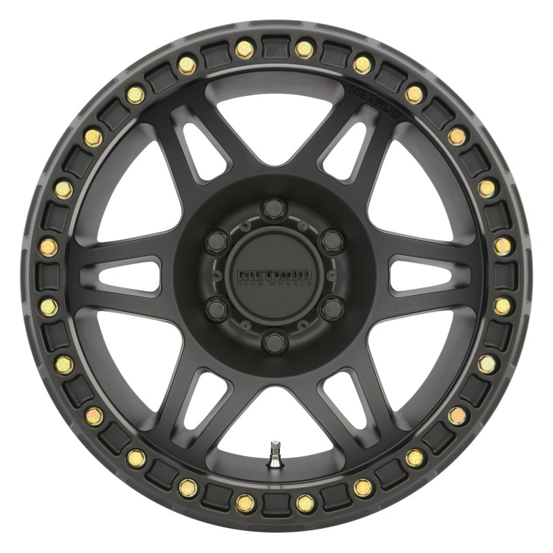 MR106 Beadlock 17x9 -44mm Offset 6x5.5 108mm CB Matte Black w/BH-H24125 Wheel - Click Image to Close