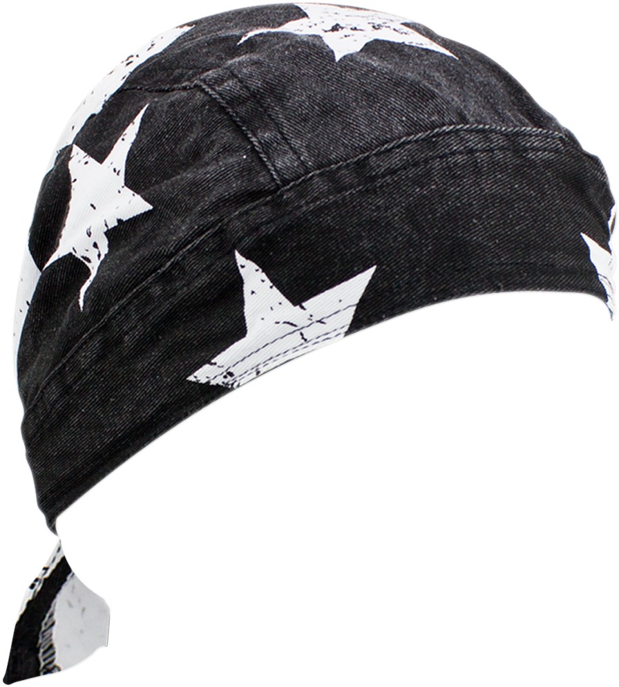 Road Hog Flydanna Headwraps - Road Hog Blk Wht Flag - Click Image to Close