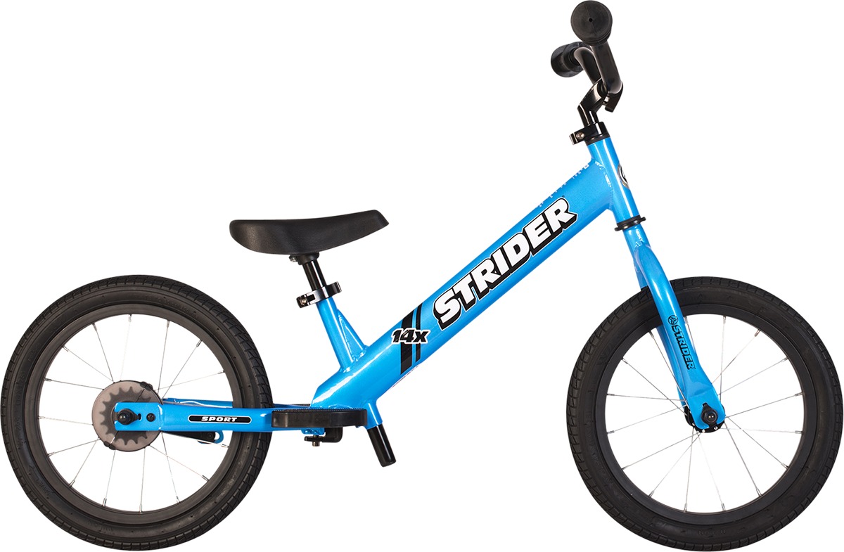 14X Sport Balance Bikes - Strider 14X Classic Blue - Click Image to Close