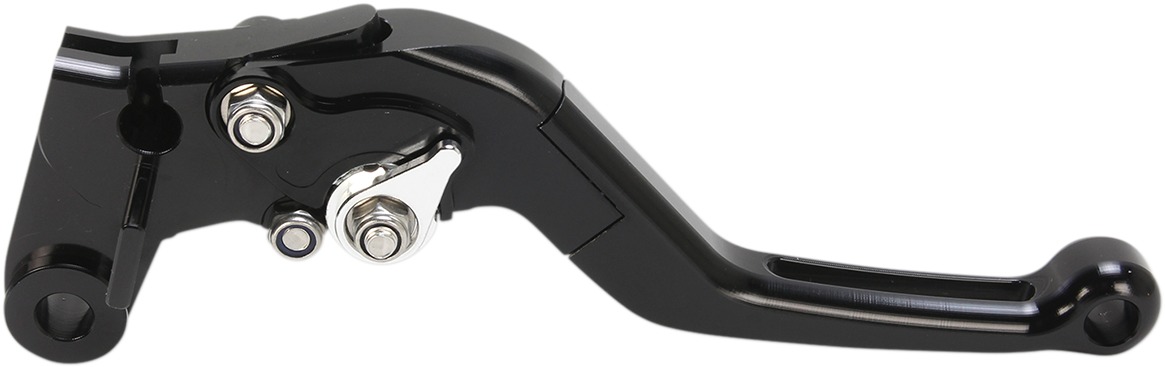 Halo Aluminum Adjustable Folding Clutch Lever - Black - For 07-20 Honda CBR RR - Click Image to Close