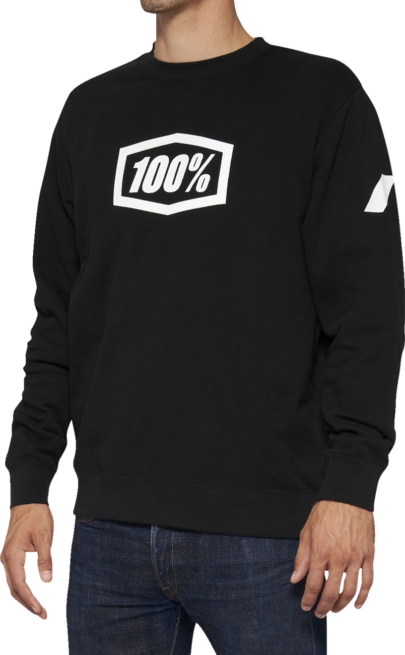 Men's Icon Crewneck - Icon Crwnk Blk Md - Click Image to Close