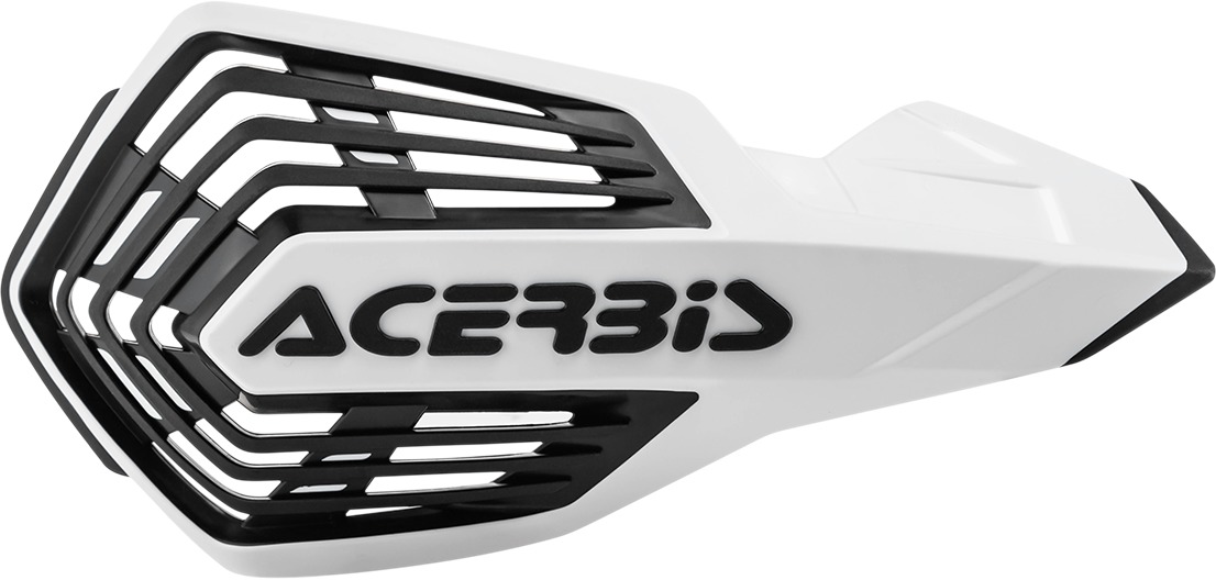 X-Future Handguards - White & Black - w/ Universal Bar Mount Kit - Click Image to Close