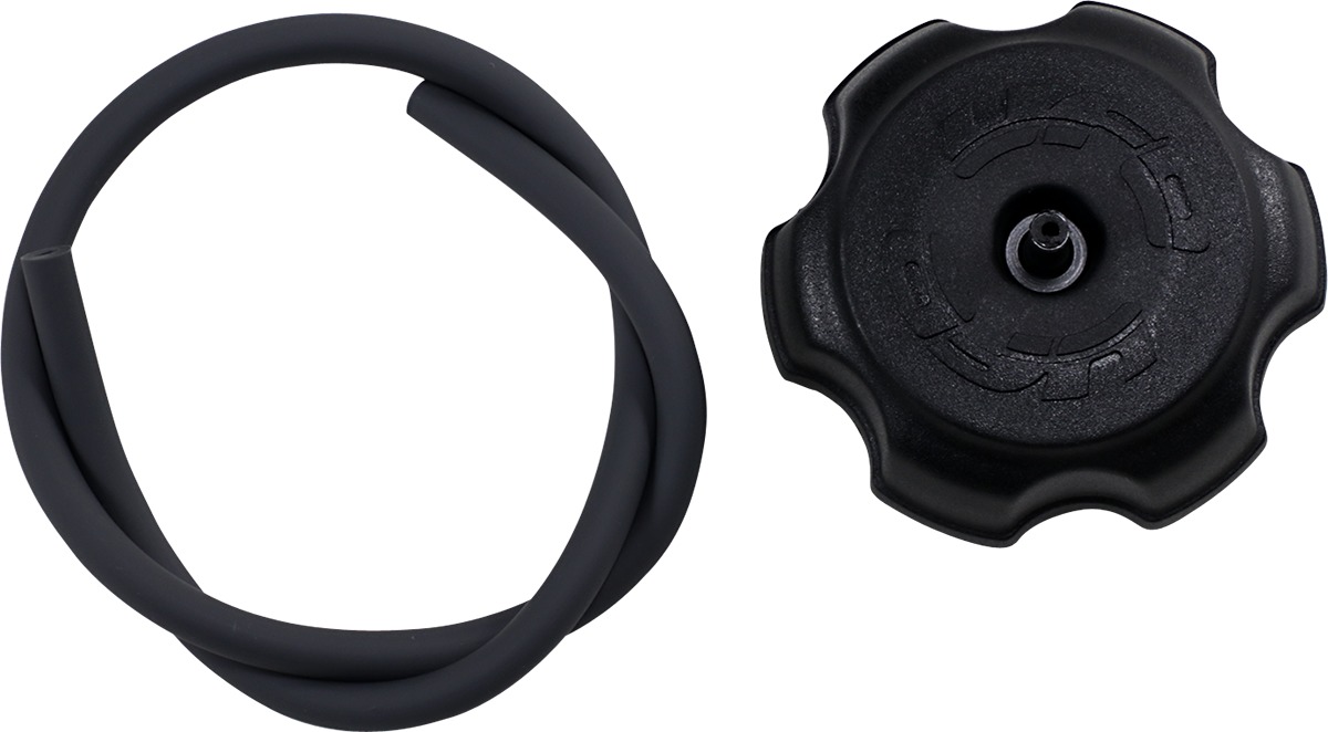 Black Gas Cap - For Most Full-Size 93-99 KTM Dirt Bikes - Click Image to Close