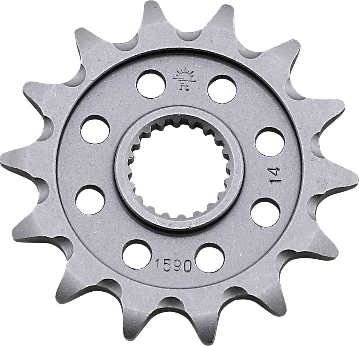 Lightweight Self-Cleaning Front Countershaft Sprocket - 14 Tooth 520 - Click Image to Close