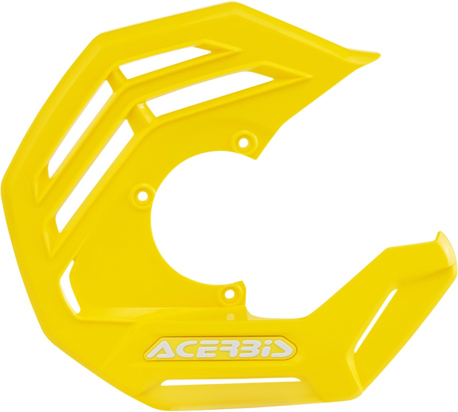 Acerbis X-Future Disc Cover - Yellow - Click Image to Close