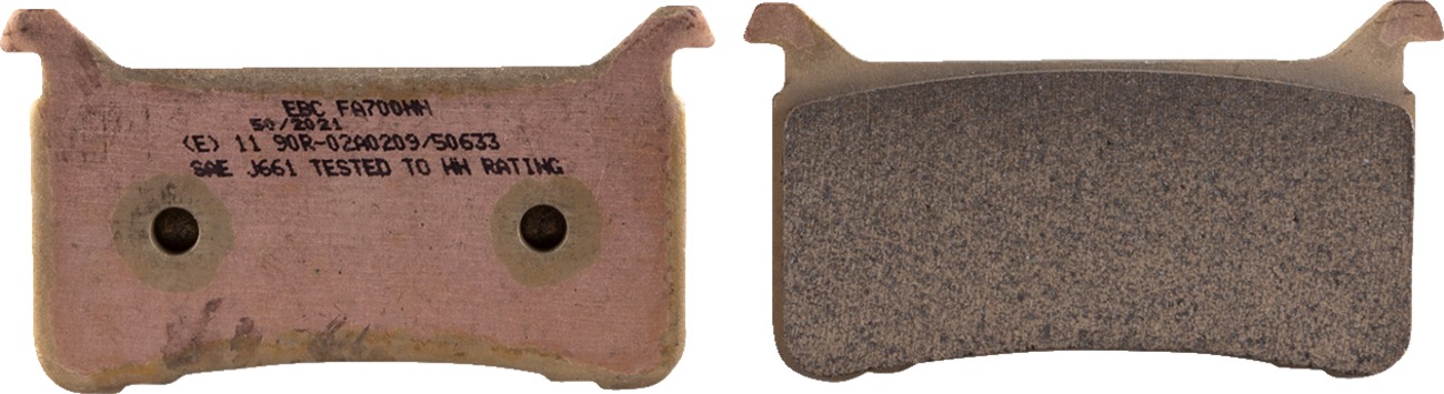 Sintered HH Brake Pads - Fa700Hh Sint Brake Pads - Click Image to Close