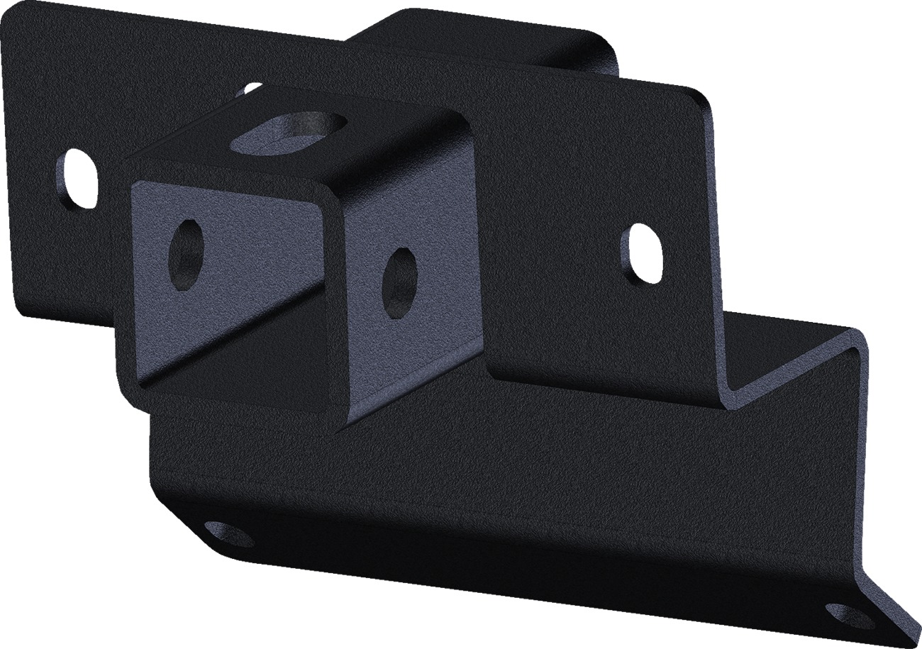 16-24 Can-Am Defender HD5-HD10 MAX/ PRO 2 in. Receiver Hitch Front Upper - Click Image to Close