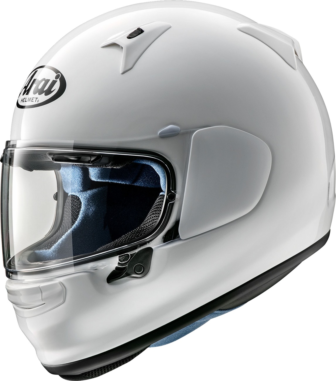 Arai Regent-X Solid Helmet XS Gloss White - Full-face helmet, XS, Gloss White - Click Image to Close