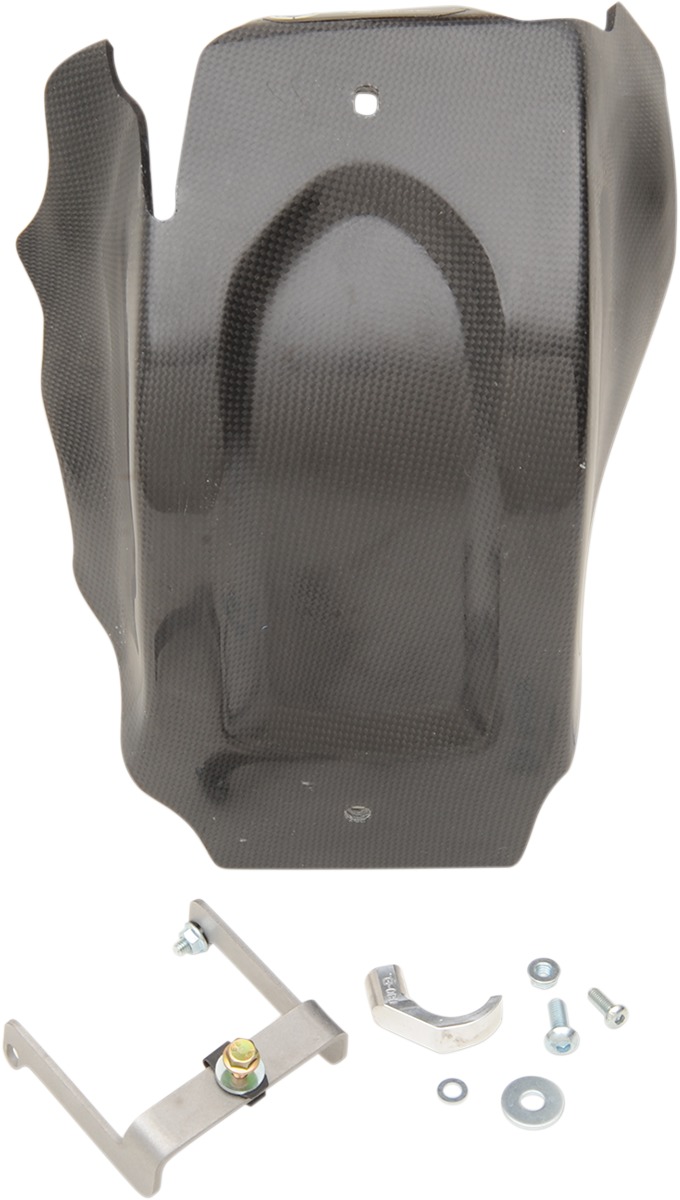 Eline Carbon Fiber Skid Plate - For 15-21 KTM Husqvarna 125/150 - Click Image to Close