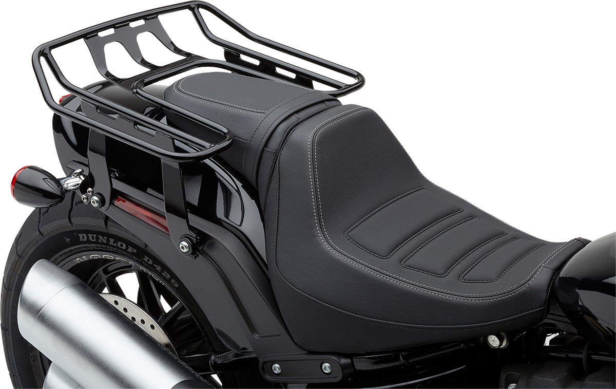 BA Wrap Around Racks for Harley-Davidson - Bar Detachable W/A Rack Blk - Click Image to Close