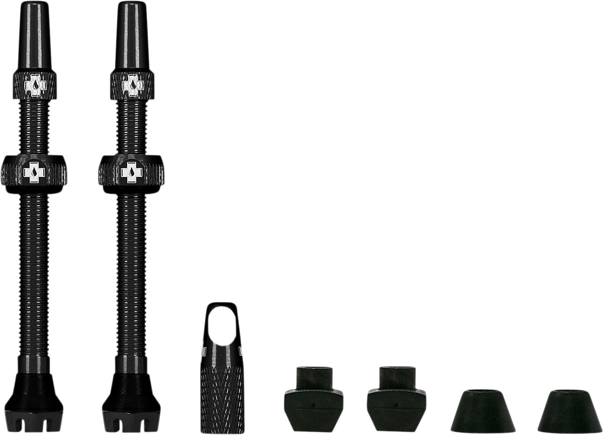 Tubeless Valve - Tubeless Valves/44mm/Black V2 - Click Image to Close