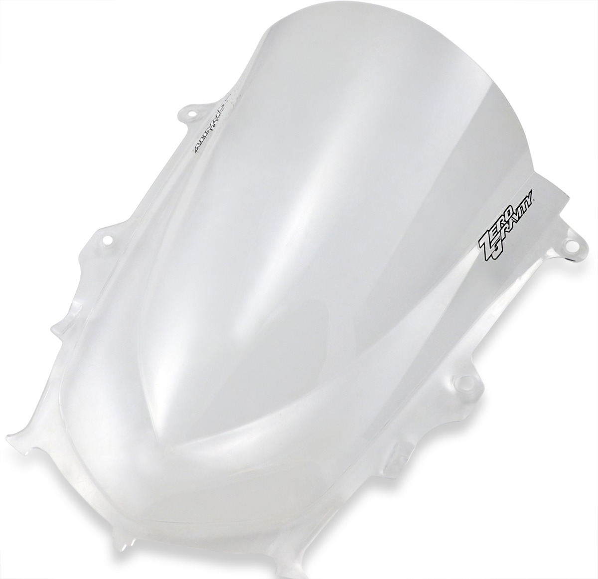 Clear Double Bubble Windscreen - For 15-19 Yamaha R1 - Click Image to Close