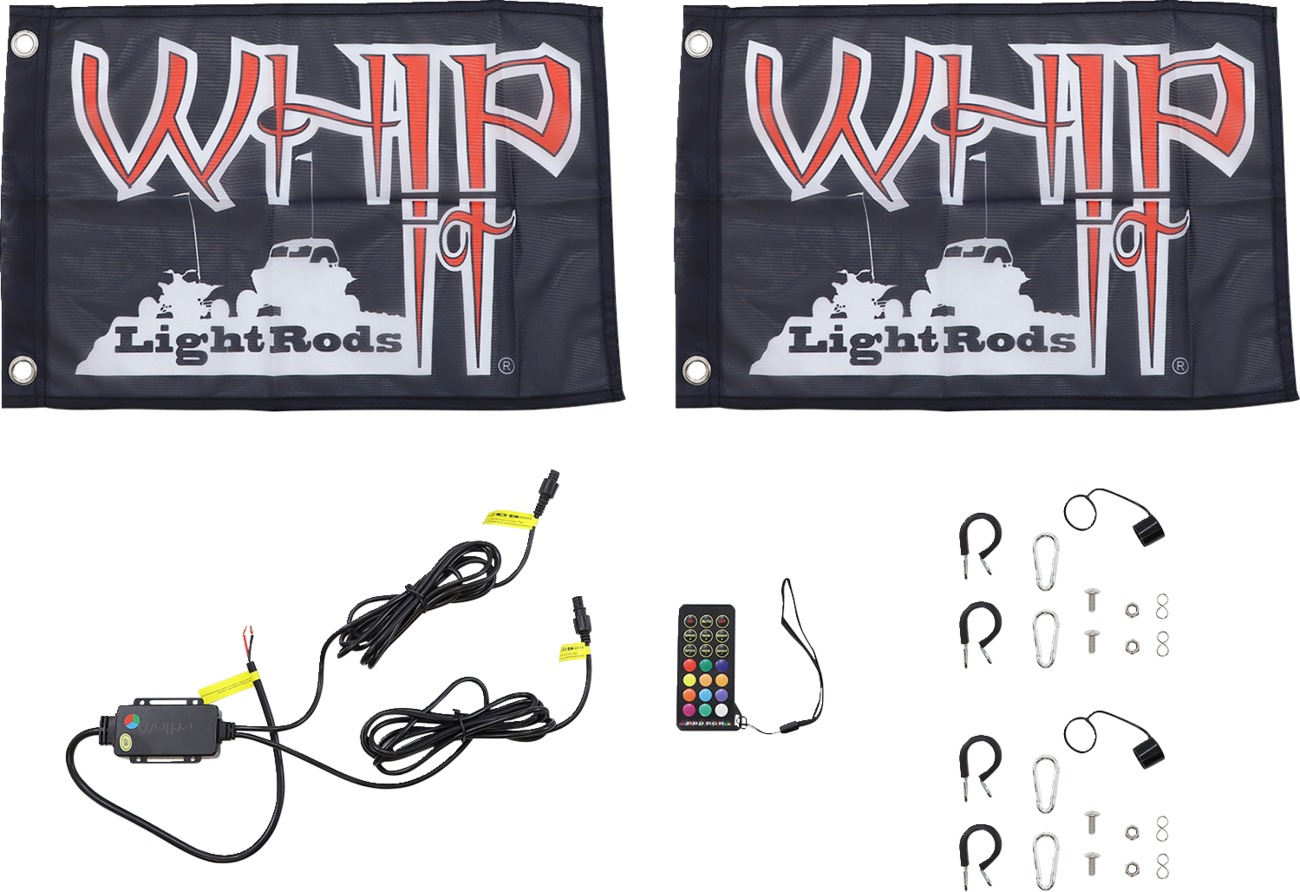 5Ft Blk Bt Rgb Light Rod Set - Click Image to Close