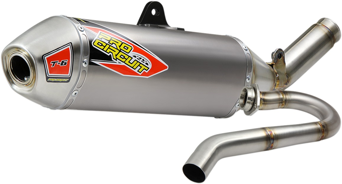 T-6 Full Exhaust - For 2019 Honda CRF450X - Click Image to Close