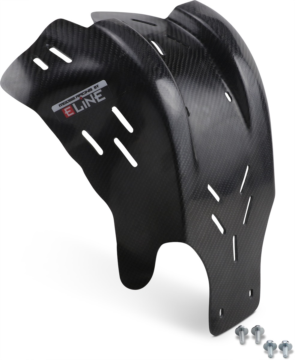 Eline Carbon Fiber Skid Plate - For 19-21 Kawasaki KX450 - Click Image to Close