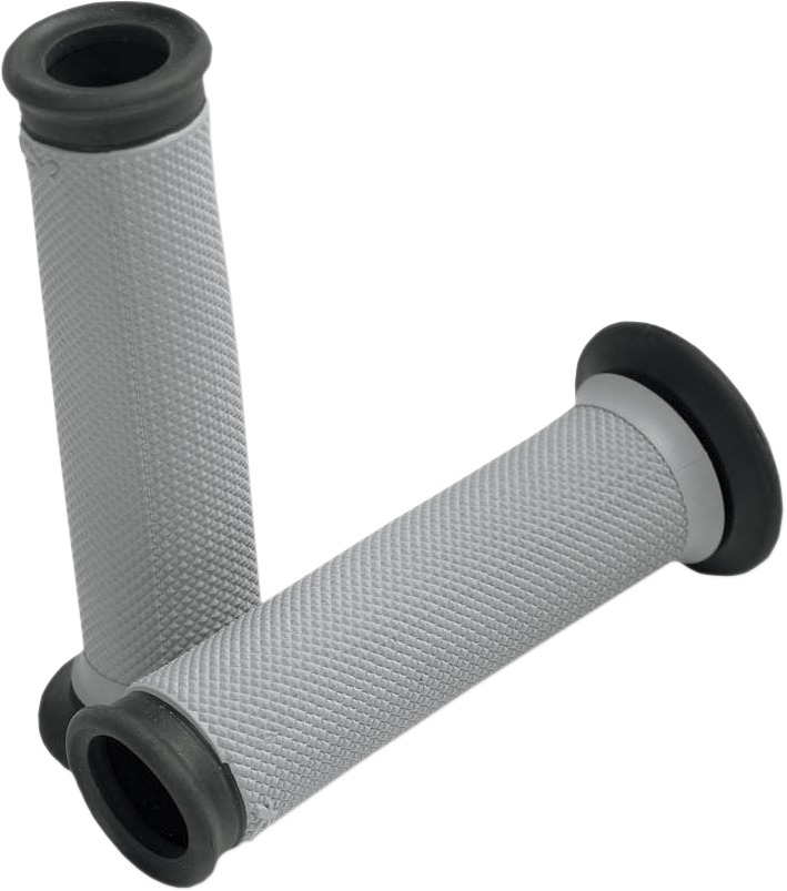 Road Dual Compound Grips 29 mm. O.D. - White/ Black - Click Image to Close