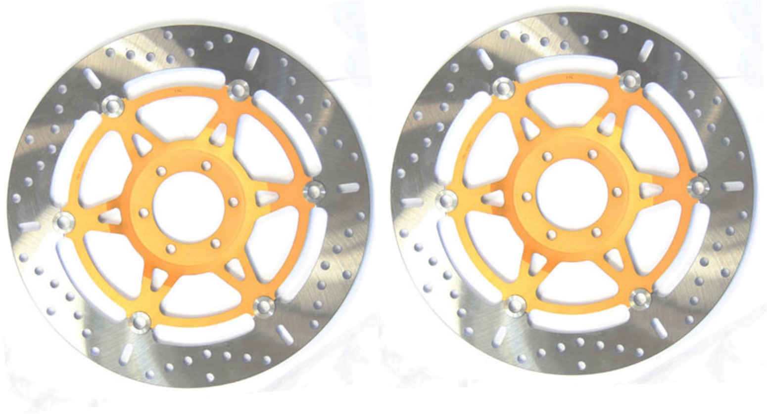 Floating Brake Rotor Front Set - Click Image to Close