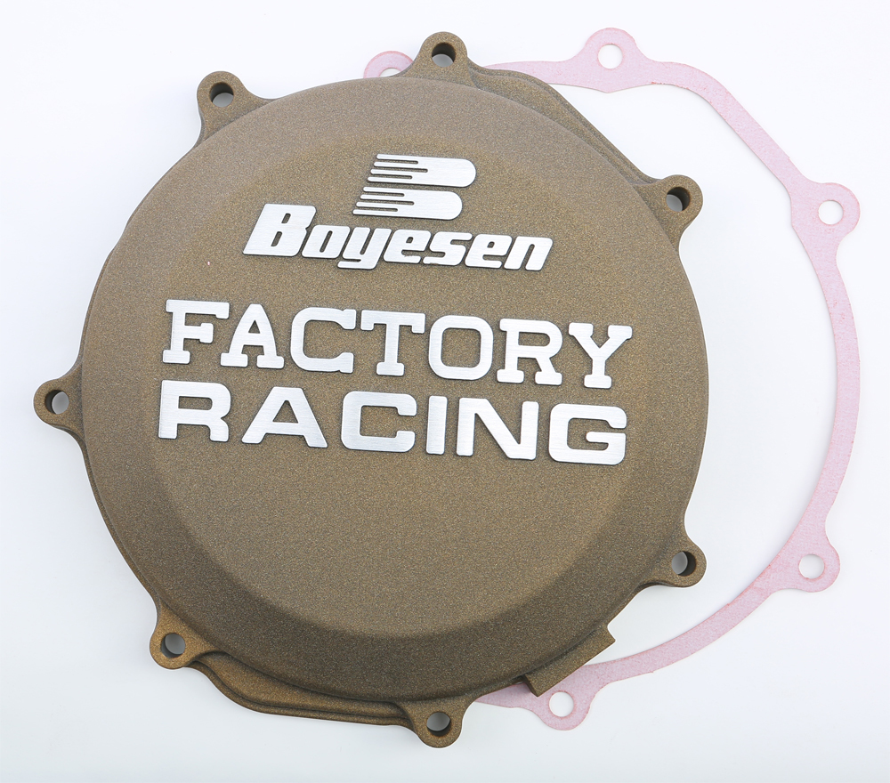 Magnesium Factory Racing Clutch Cover - Yamaha YZ/WR450F - Click Image to Close