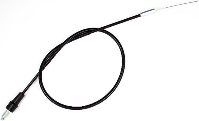 Black Vinyl Throttle Cable - Yamaha YTM225 Tri-Moto YFB250 Timberwolf - Click Image to Close