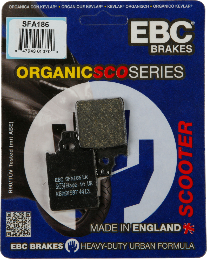 Standard Organic Brake Pads - Click Image to Close