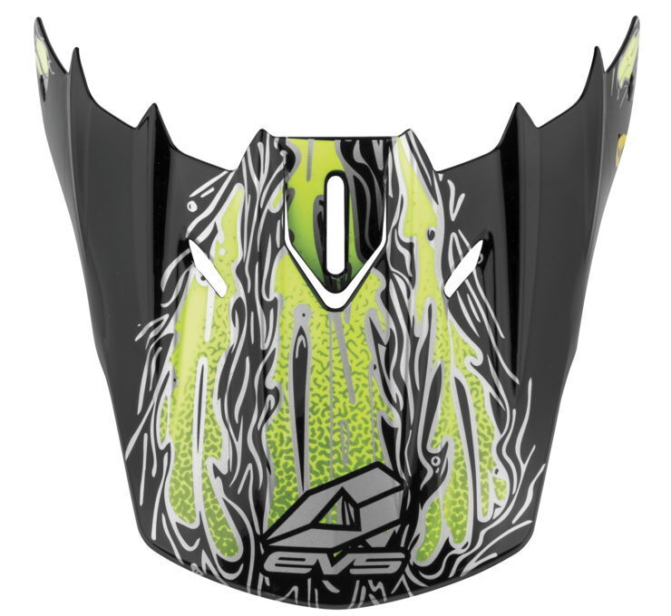 EVS T5 Egon Visor - Black - Click Image to Close