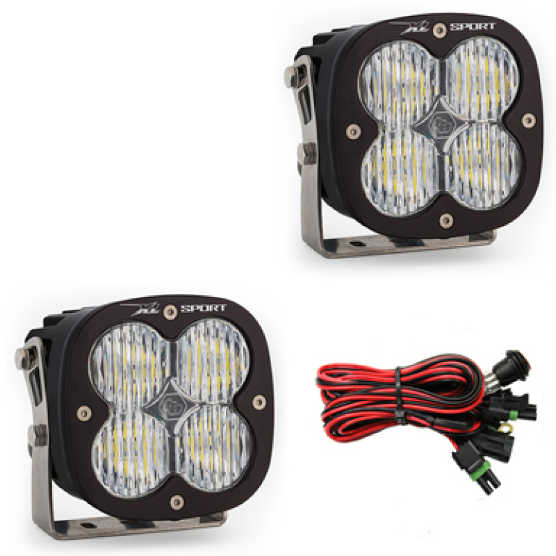 XL Sport Series Wide Cornering Pattern LED Light Pods - Click Image to Close