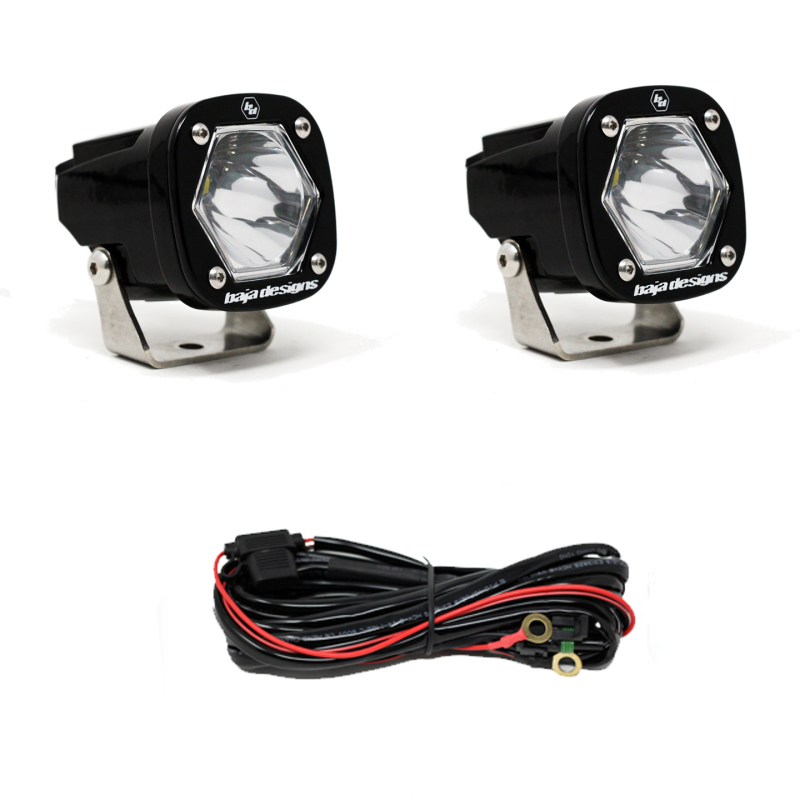 S1 Spot LED Light w/ Mounting Bracket Pair - Click Image to Close