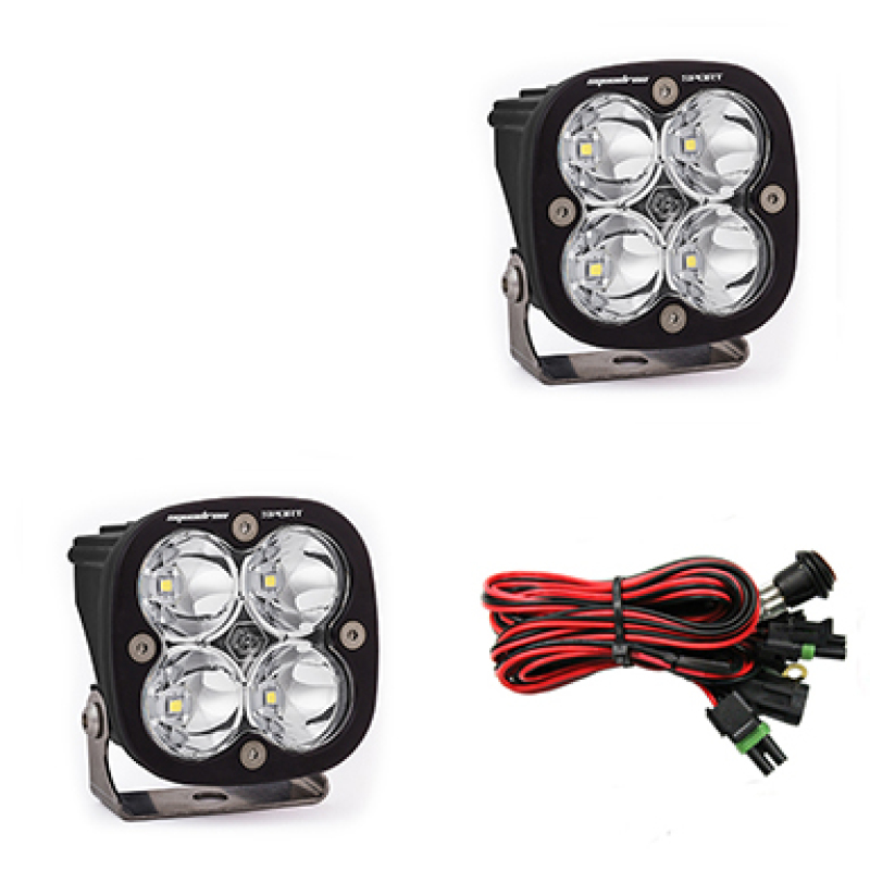 Squadron Sport Spot LED Light Pods - Clear - Click Image to Close